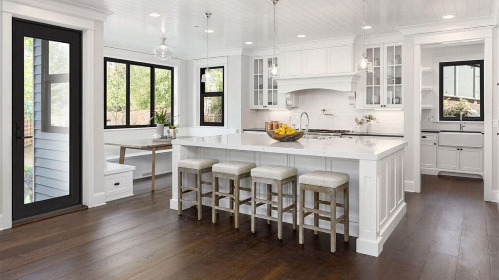 hurricane windows Cape Cod home with coastal exterior